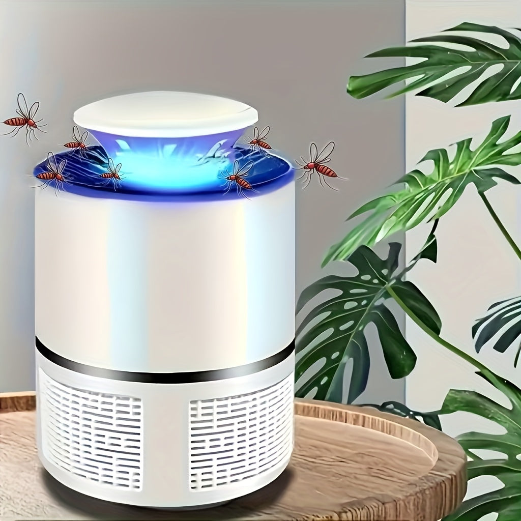 USB Silent Mosquito Lamp – Automatic Insect Catcher with Blue Light