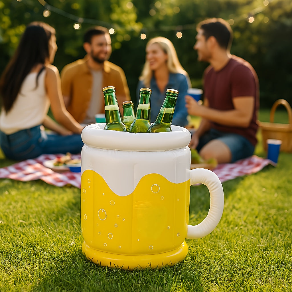 Inflatable Portable Ice Bucket for Outdoor Fun
