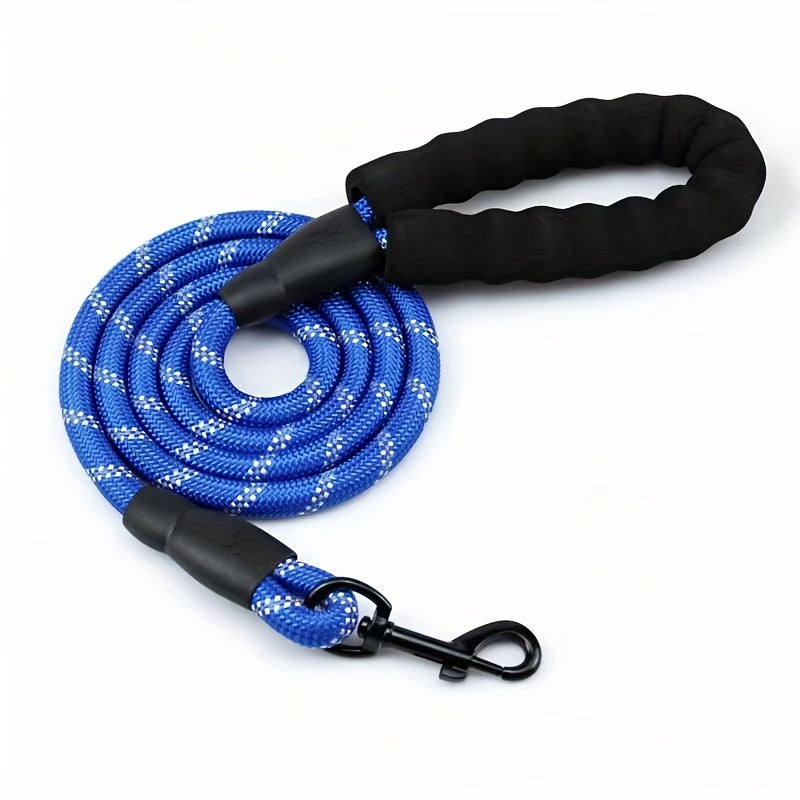 Reinforced Reflective Dog Lead with Padded Handle – Durable and Safe for Strong Dogs