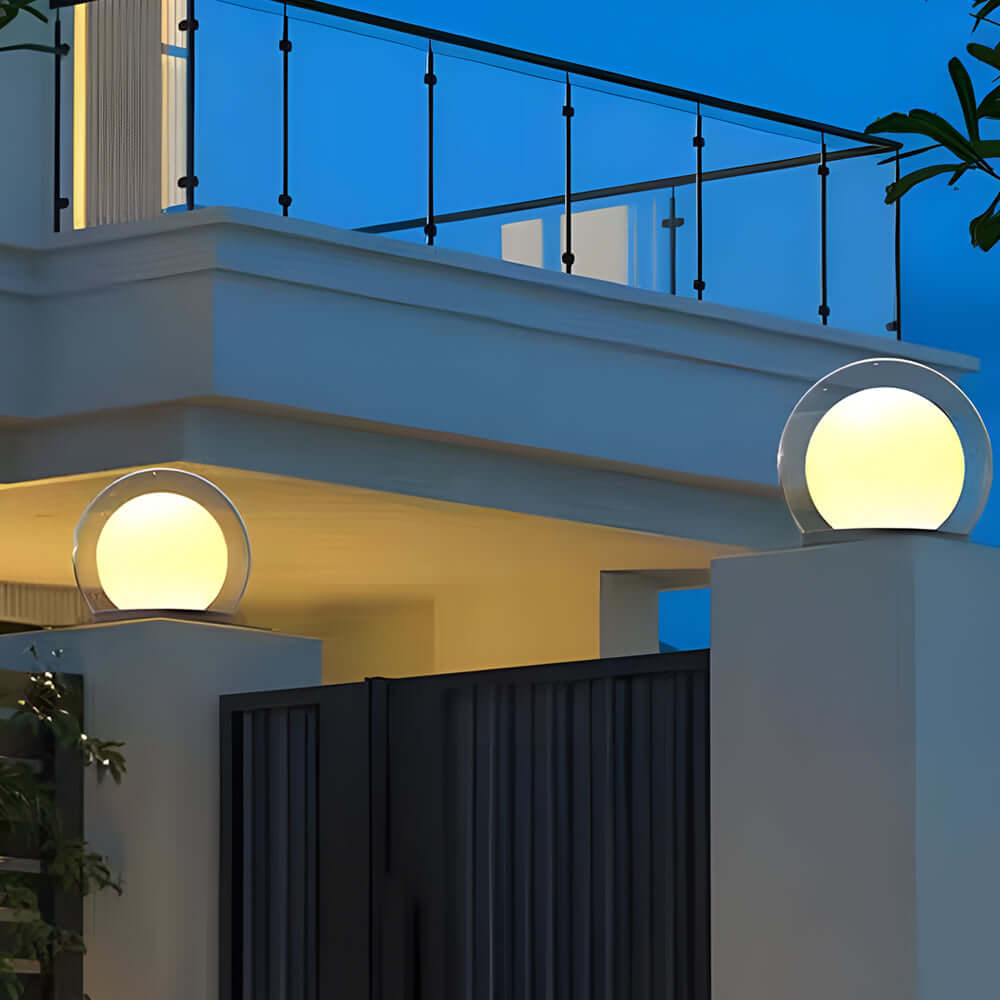 Modern Outdoor Post Lamp - Stylish Garden Lighting