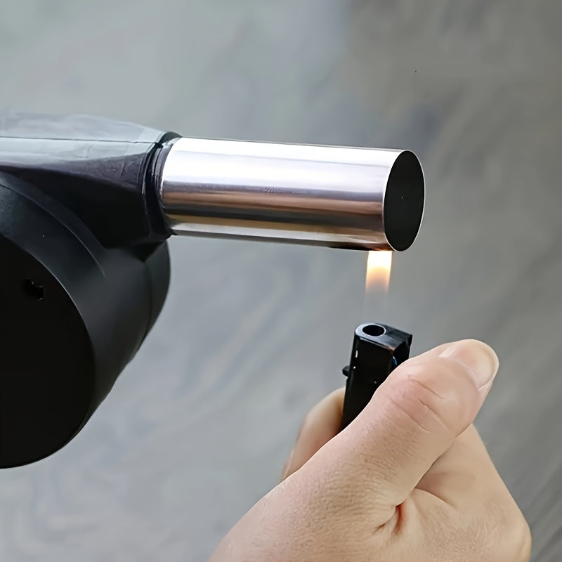 Portable Handheld Blower – Perfect for BBQs, Camping and Fire Lighting