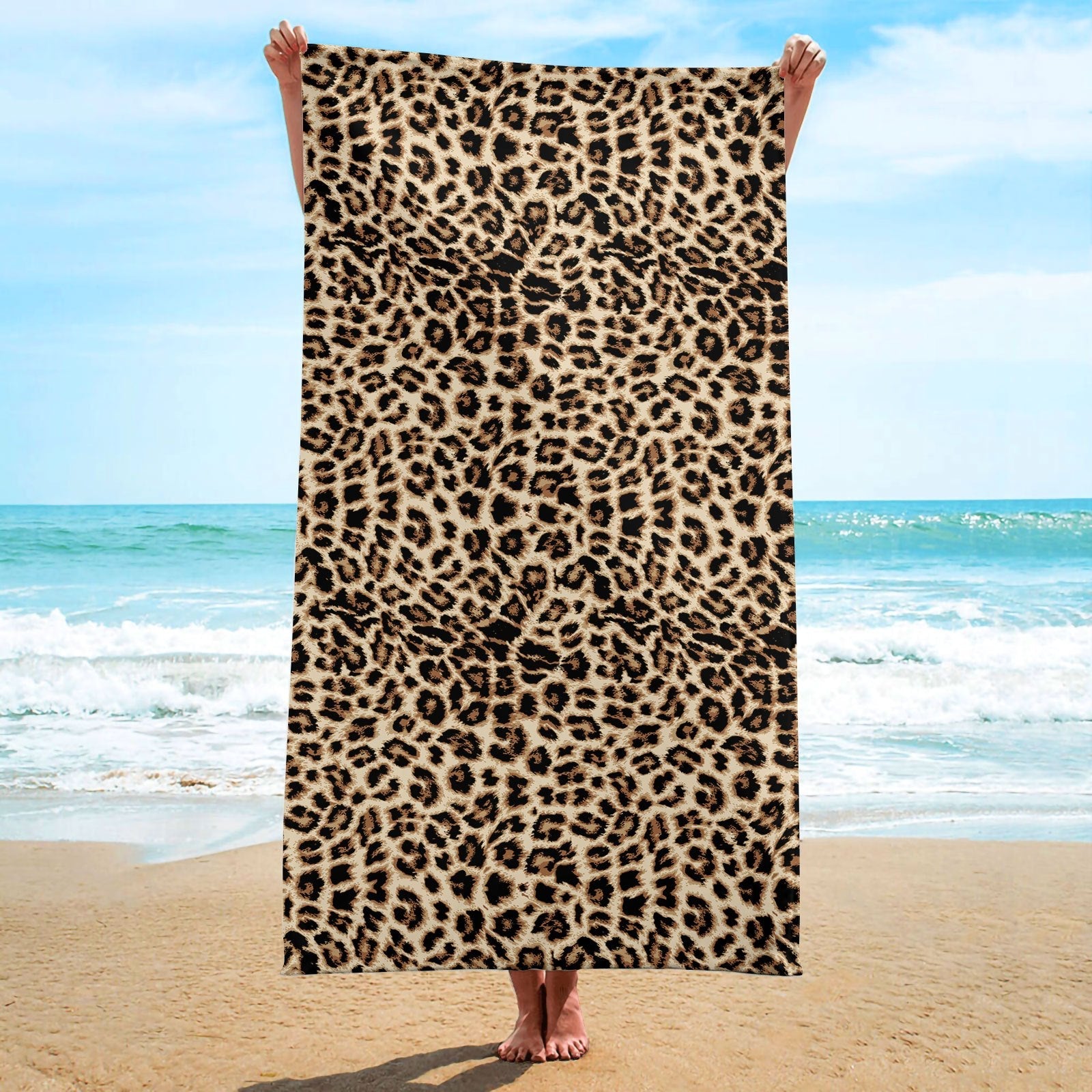 Luxury Microfibre Beach Towel - Quick-Drying and Super Soft