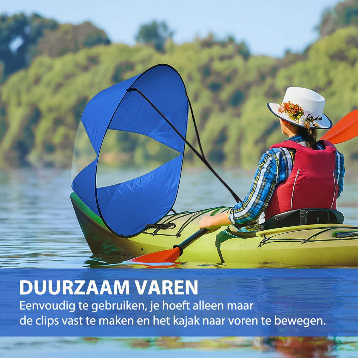 SpeedSail Foldable Kayak Sail – Efficient and Easy to Use