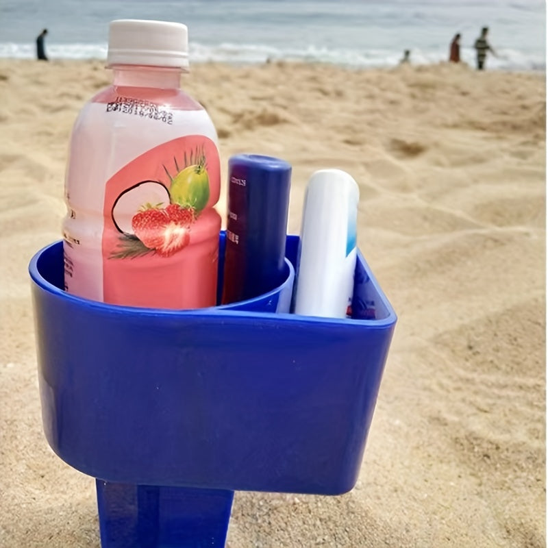 Beach Cup Holder Set – Perfect for Drinks and Snacks during Your Beach and Picnic Adventures