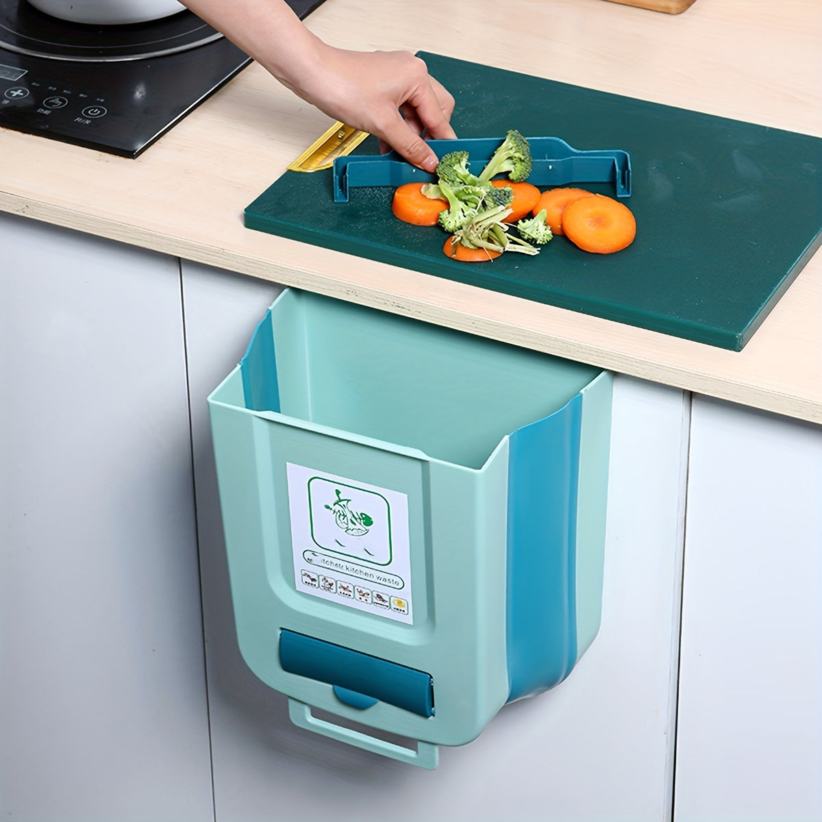 Foldable Kitchen Bin - For Smart Waste Management in Any Kitchen