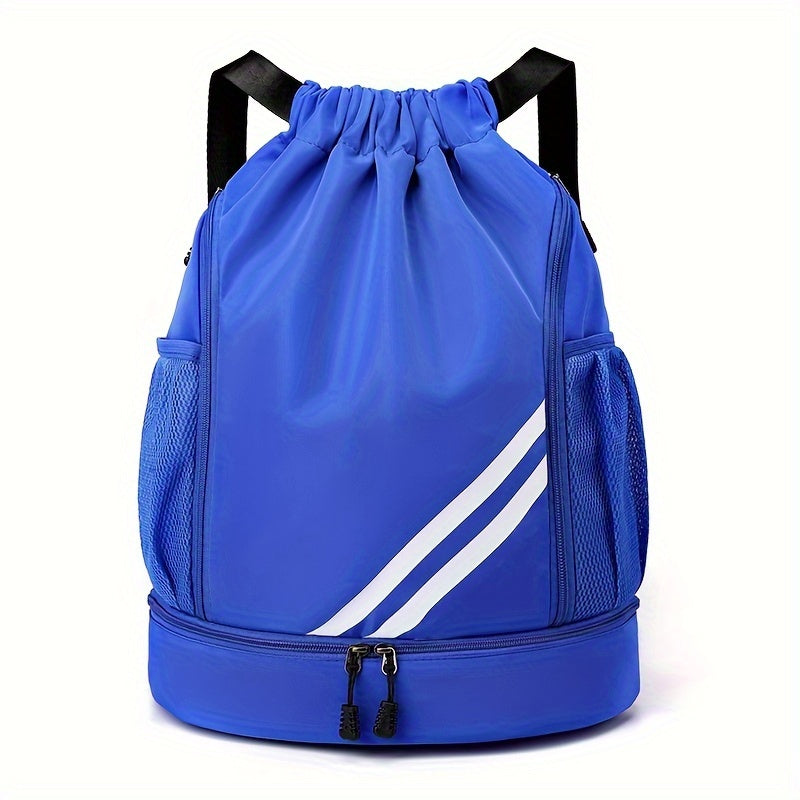 Stylish Nylon Gym Bag with Drawstring – Practical and Waterproof for Sports and Travel