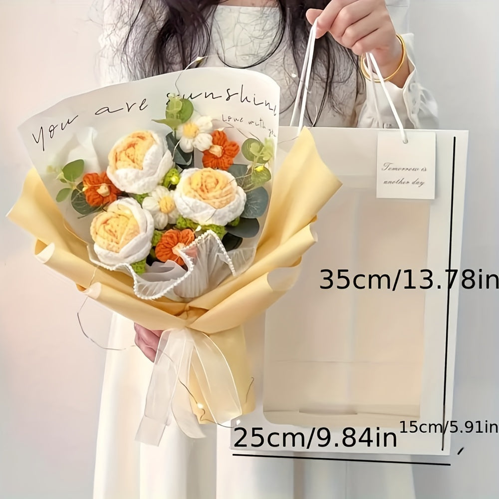 Handmade Crocheted Flower Bouquet – The Perfect Gift for Mother’s Day