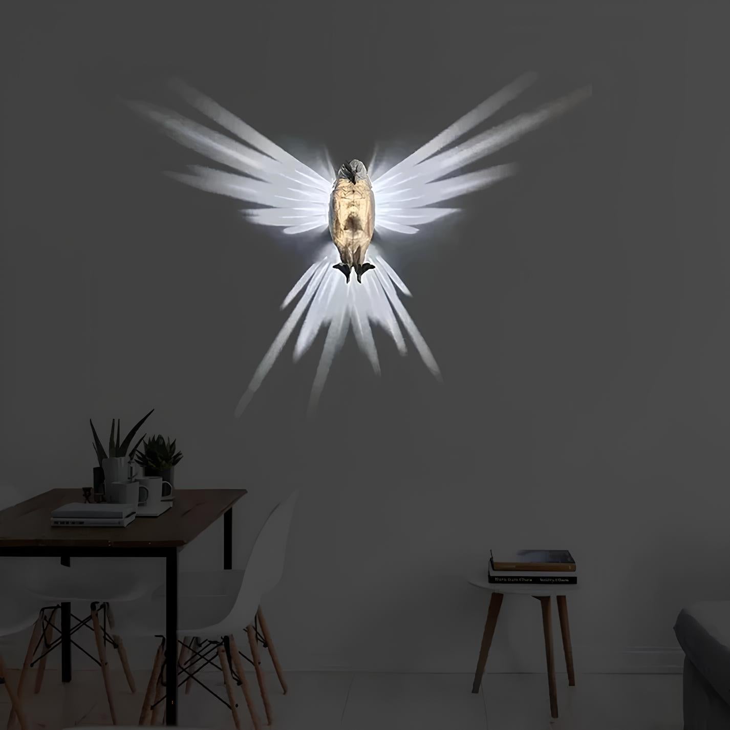 Illuminated Wings Wall Light - LumaWings