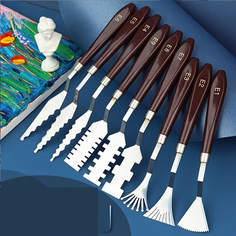 MasterBlend Palette Knife Set – Precision and Creativity for Oil Painting