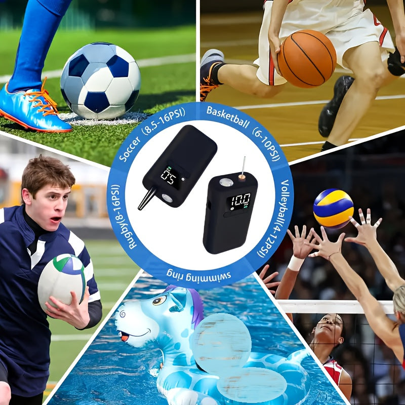 Automatic Ball Pump 20 PSI – Quick and Convenient for Various Sports Balls