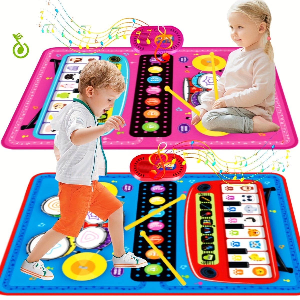 Colourful Music Play Mat - For a Creative Musical Experience