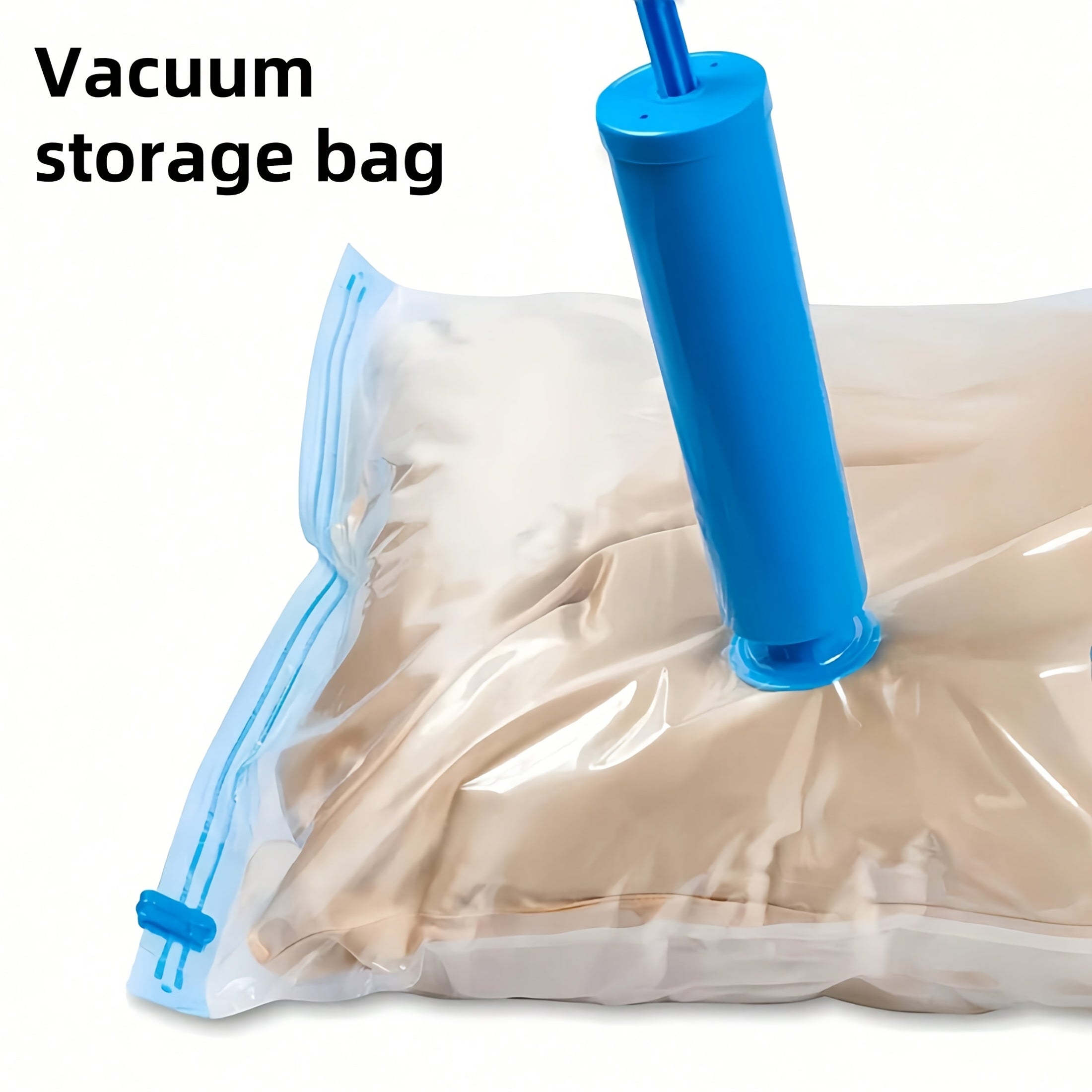 Set of Extra Large Vacuum Storage Bags – Reusable, Waterproof and Space-Saving