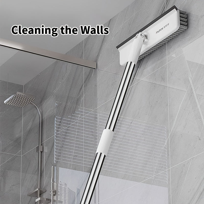 Rotating Cleaning Brush with Long Handle – Versatile and Powerful for Floors, Walls, and Windows