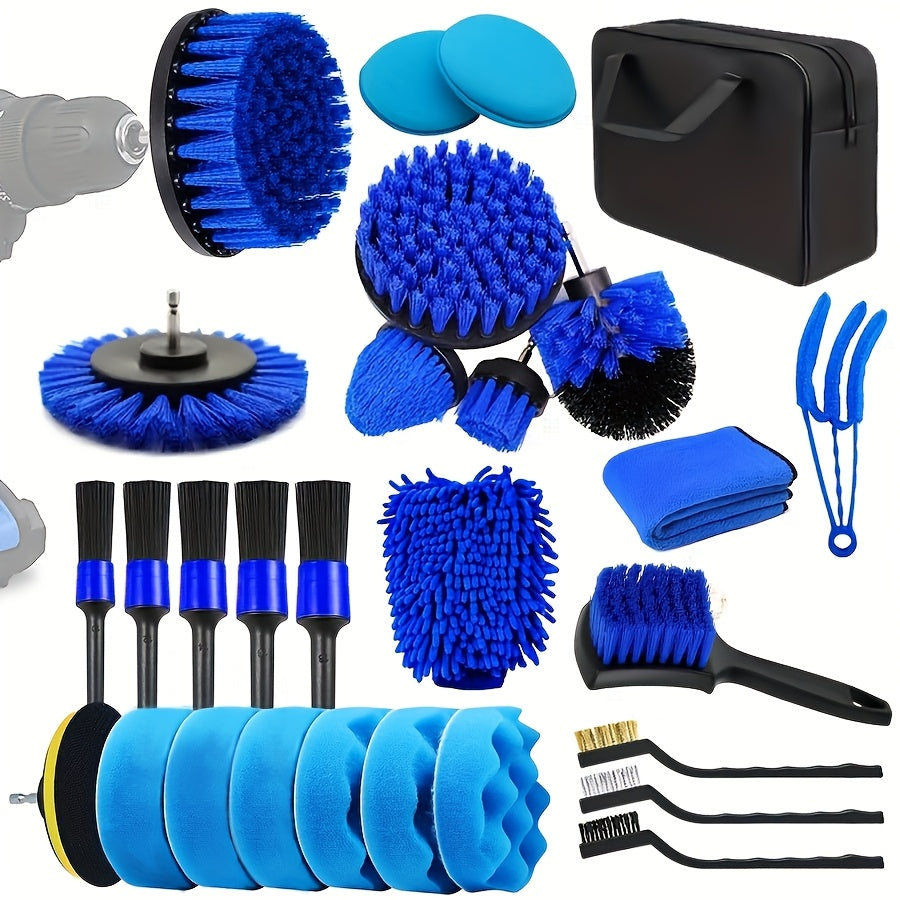 Multifunctional Car Wash Brush Set – Complete and Practical