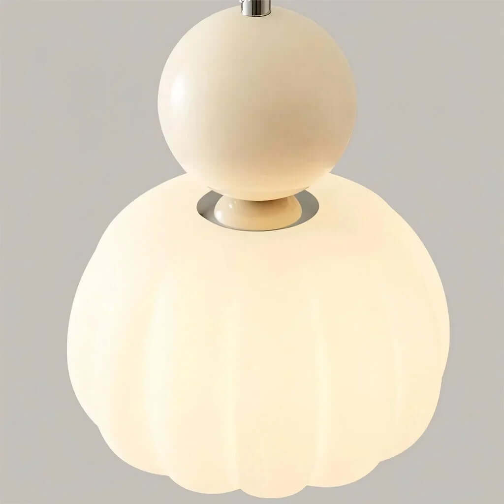 Art Deco Pendant Light - Cream Style