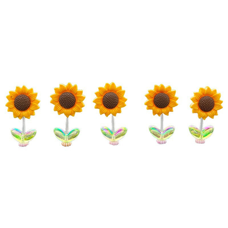 SunnyRide - Cute Sunflower Car Ornament