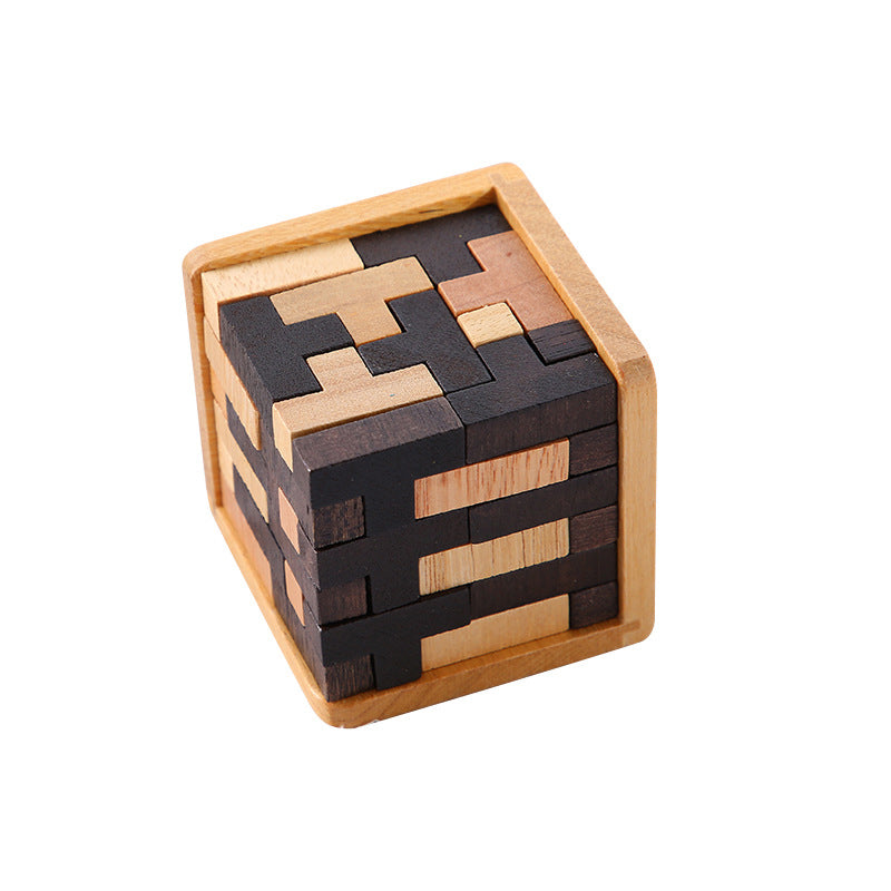 Wooden Intelligence Puzzle Brain Teaser Game