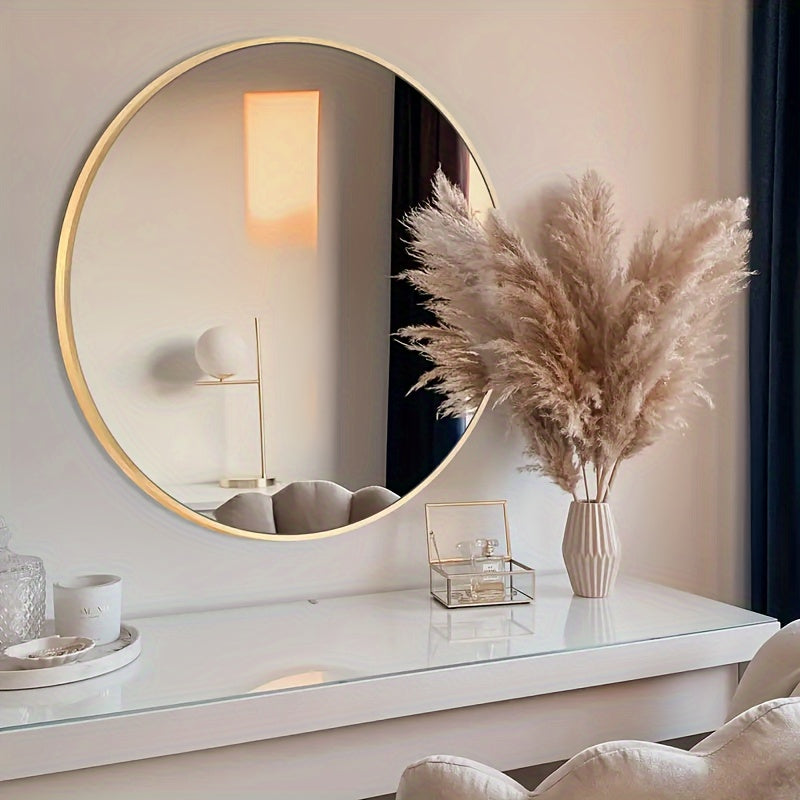 Stylish Round Wall Mirror - For Elegant Decoration