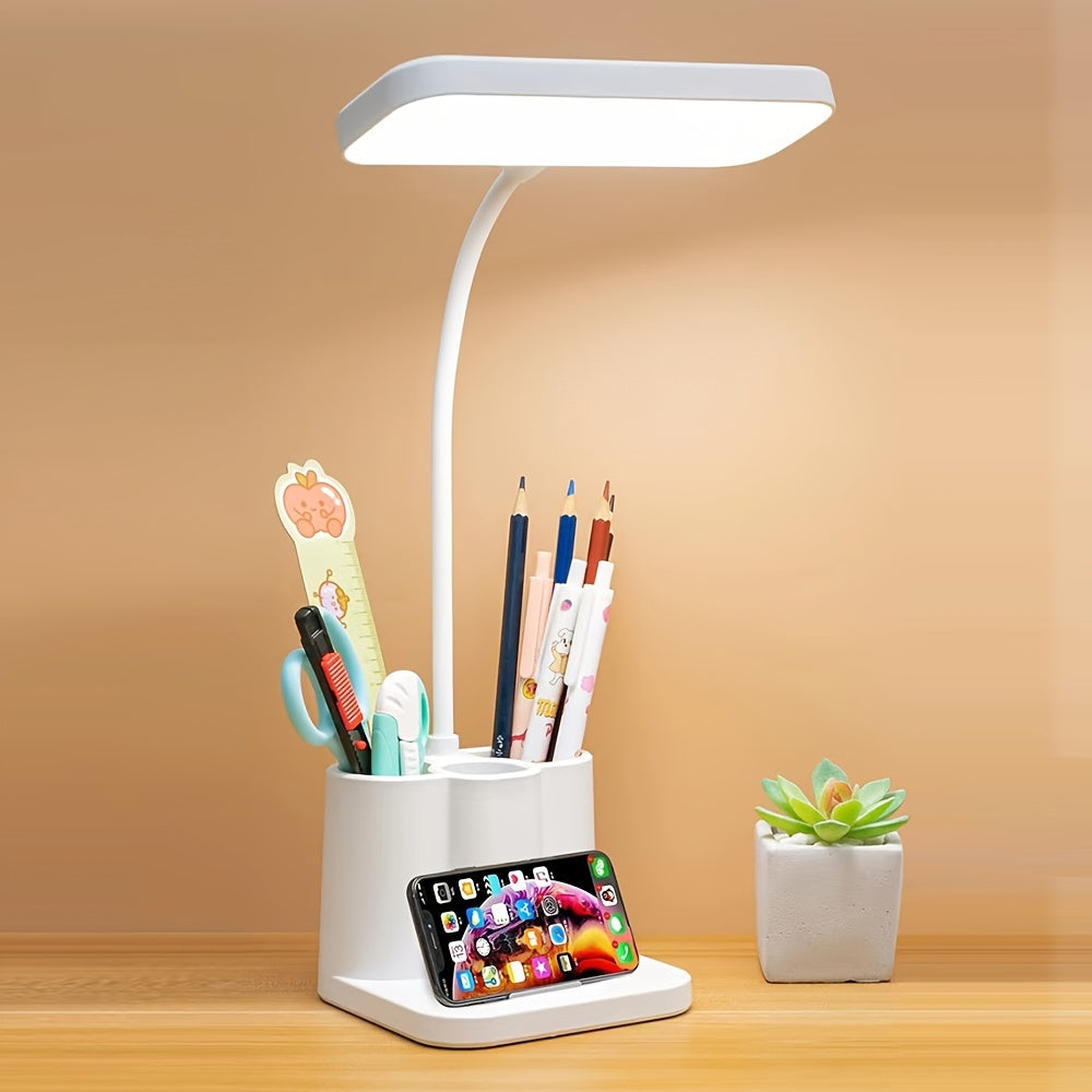 Multifunctional LED Desk Lamp - Convenient and Eye-Friendly
