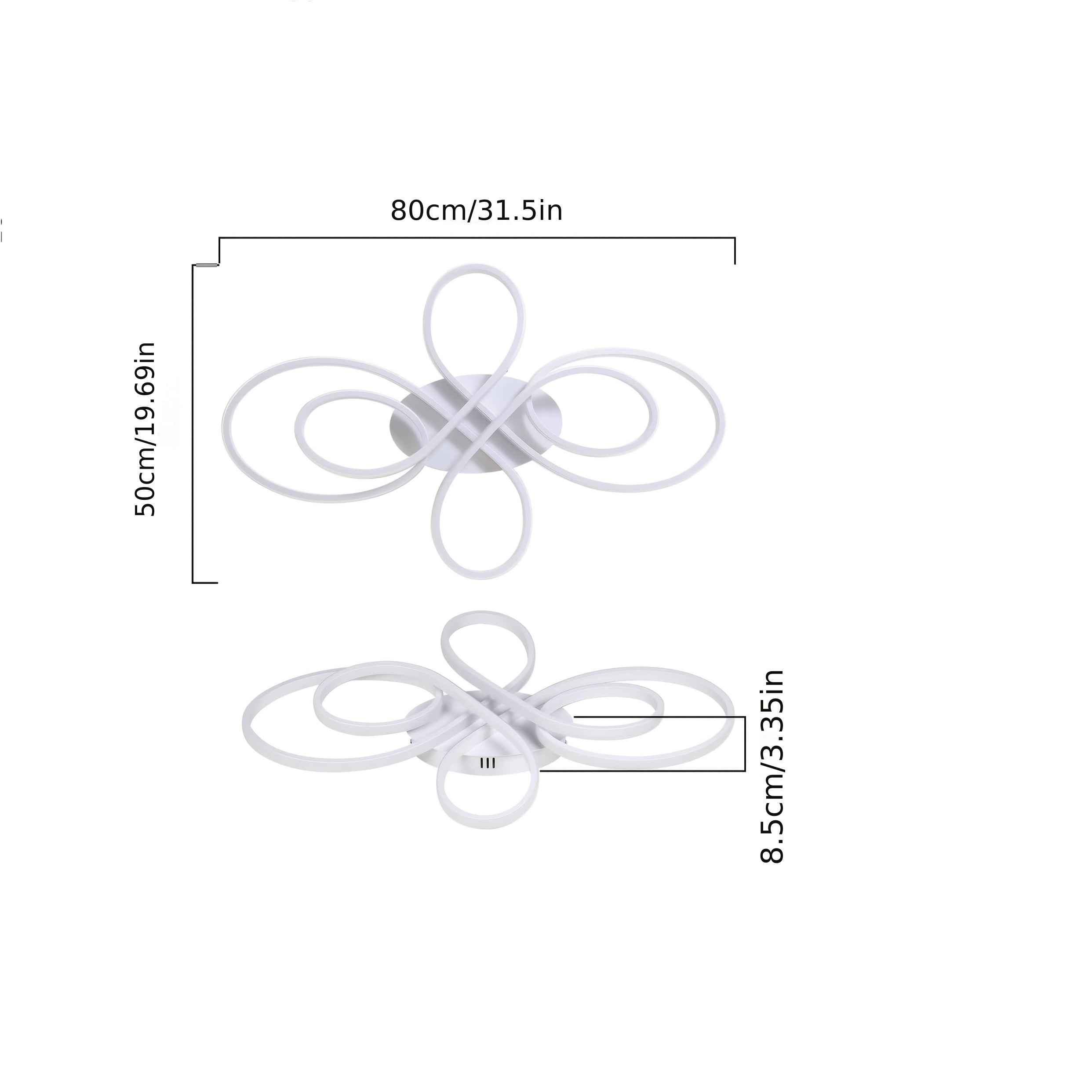 LED Ceiling Light 90W – Large Diameter and Dimmable