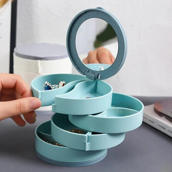 Rotating Jewellery Storage Box (4 Layers)