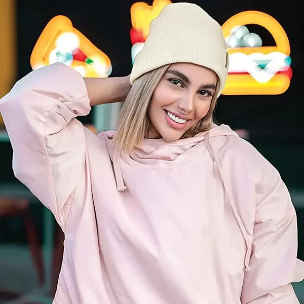 Silk Lined Winter Hat - Noor