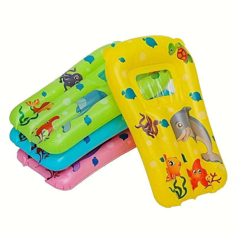 Inflatable Swim Board – One Size Fits All with Fun Sea Creature Design