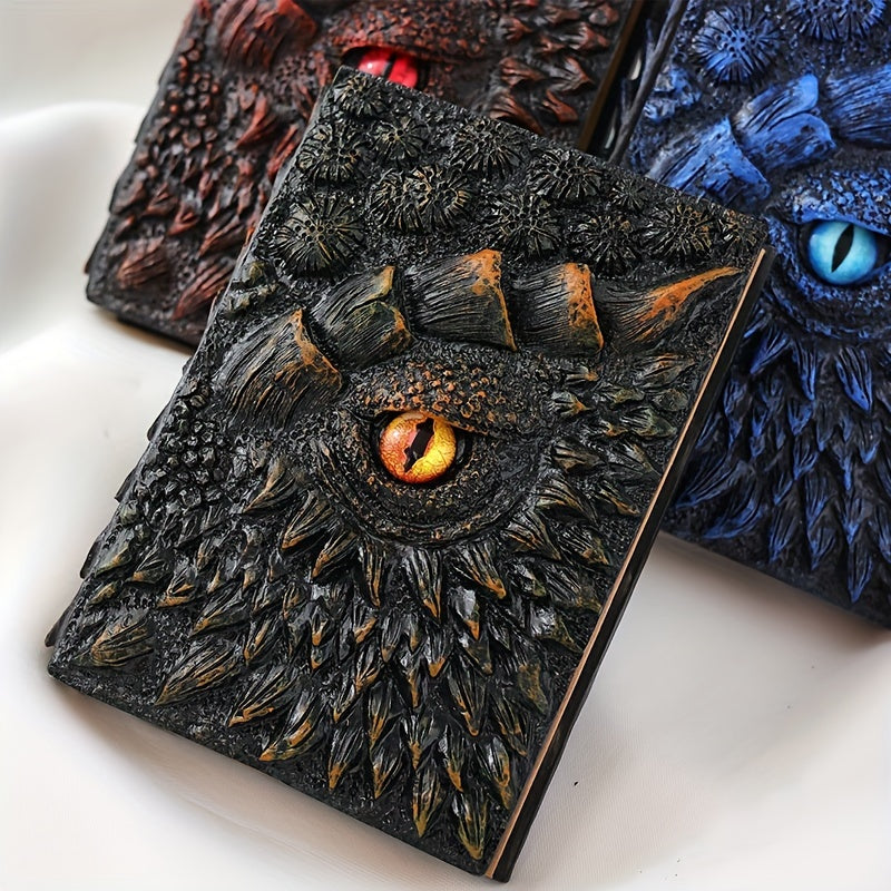 Fantasy Notebook with Dragon Eye – Robust and Artistic