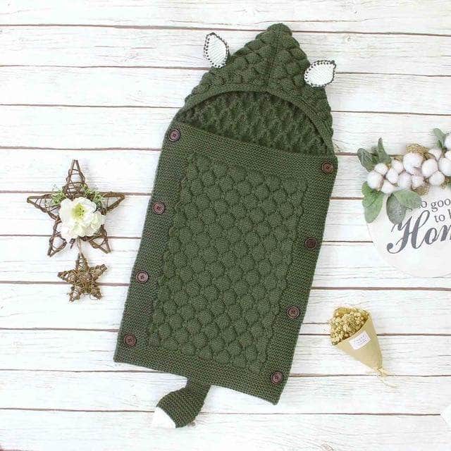 Knitted Baby Sleeping Bag – Livia