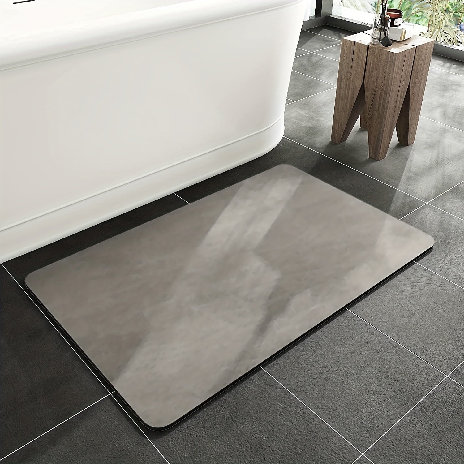 Anti-Slip Diatom Bath Mat - AquaGrip