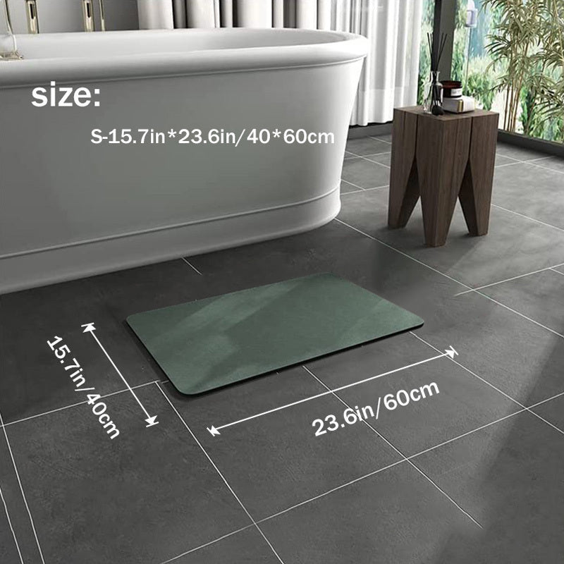 Anti-Slip Diatom Bath Mat - AquaGrip