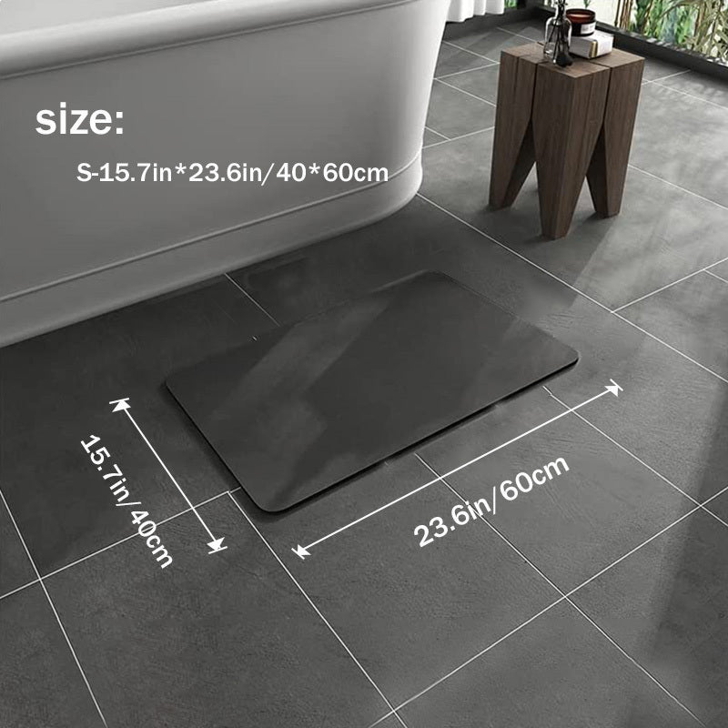 Anti-Slip Diatom Bath Mat - AquaGrip