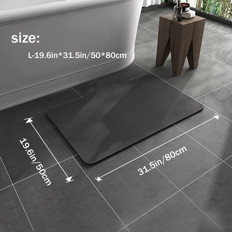 Anti-Slip Diatom Bath Mat - AquaGrip