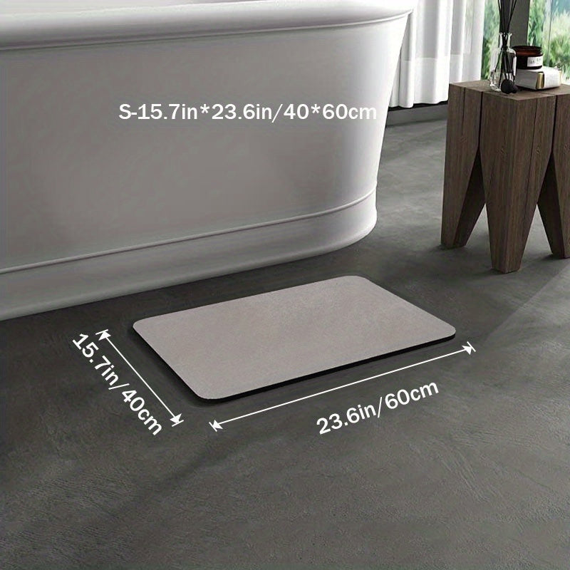 Anti-Slip Diatom Bath Mat - AquaGrip