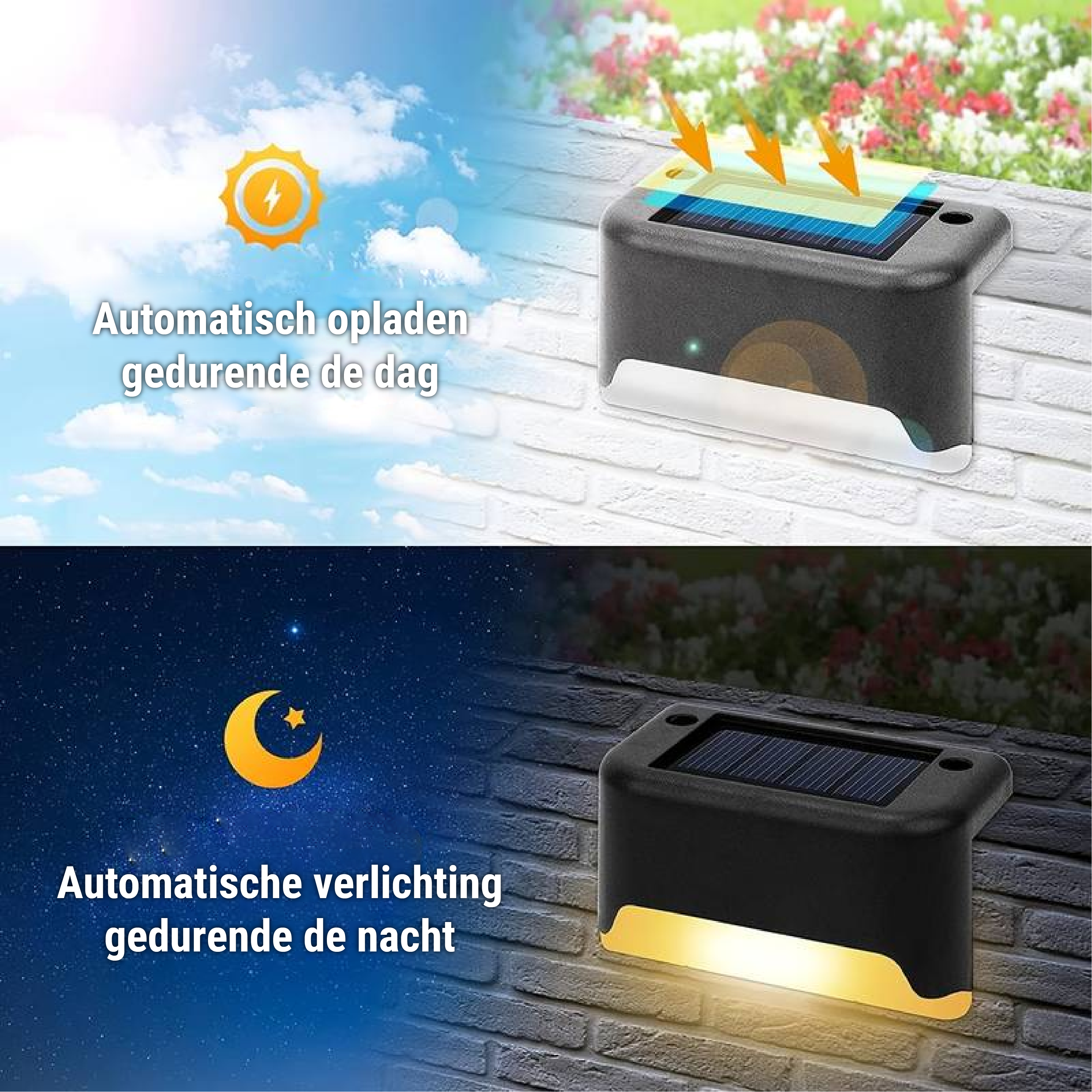 Garden Lighting - Wireless LED Solar Lamps