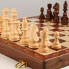 EchelonMaster Wooden Chess Set | Handcrafted walnut chessboard with premium game pieces