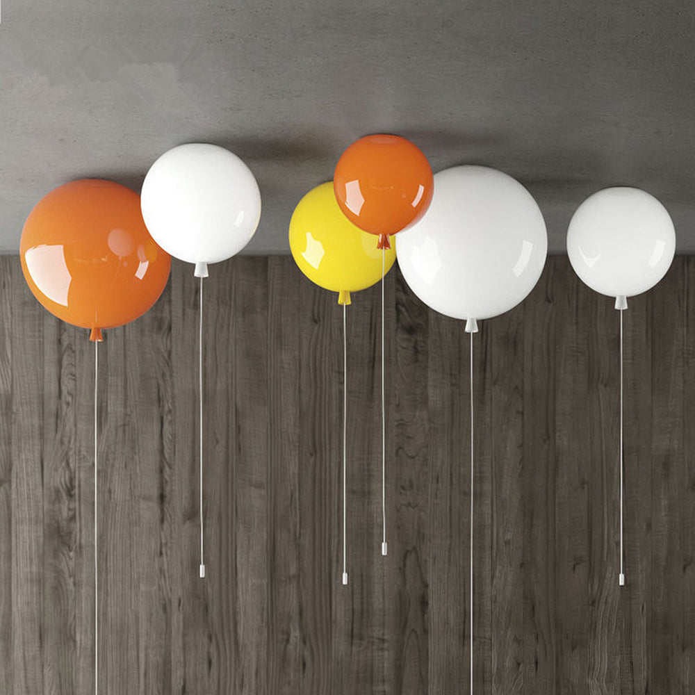 Compact Modern LED Balloon Ceiling Light – AuraLite