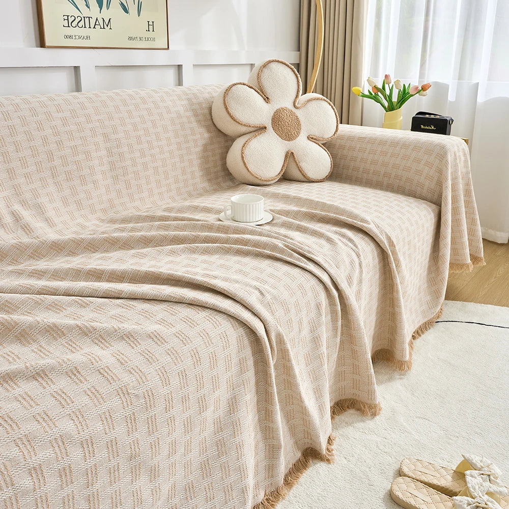 Sofa Cover - LuxeHome - Reversible Design - Extra Large Size