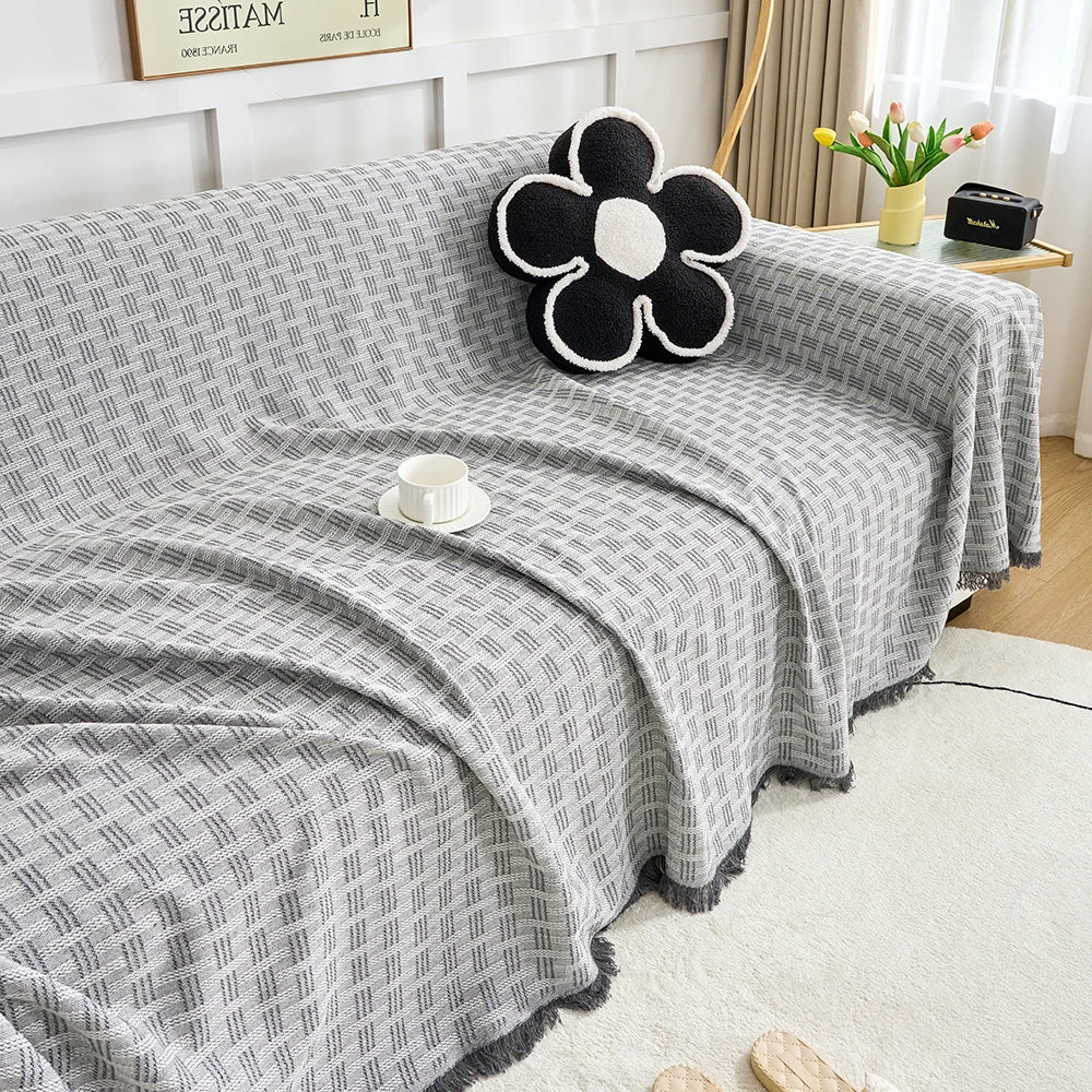 Sofa Cover - LuxeHome - Reversible Design - Extra Large Size