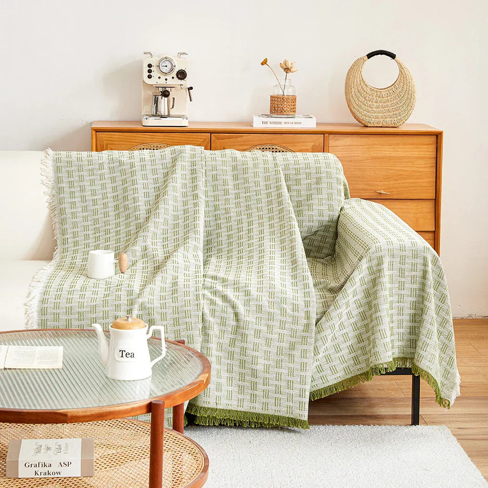 Sofa Cover - LuxeHome - Reversible Design - Extra Large Size