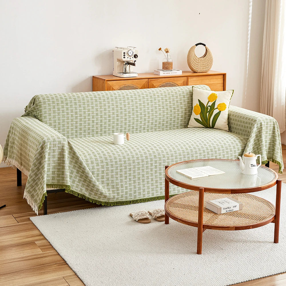 Sofa Cover - LuxeHome - Reversible Design - Extra Large Size