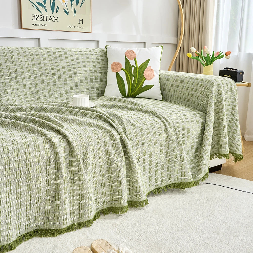 Sofa Cover - LuxeHome - Reversible Design - Extra Large Size