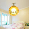 Playful Football Ceiling Light – GoalBright