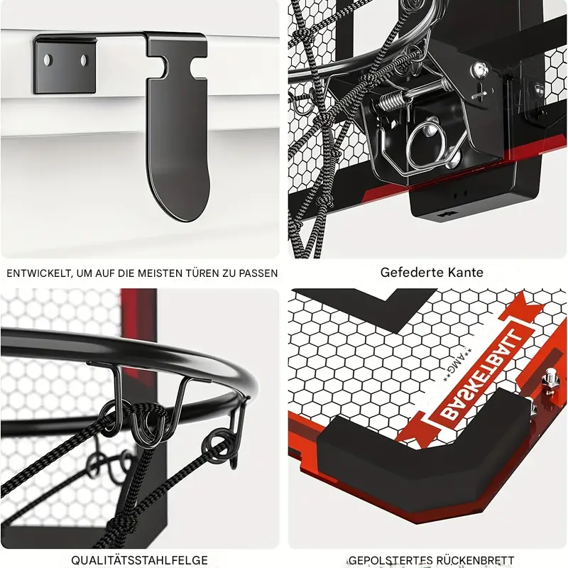 Mini Basketball Hoop with Electronic Scoreboard - BouncePro