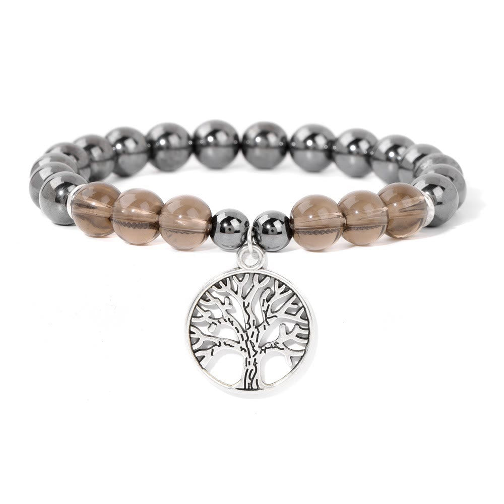 Natural Crystal Tree of Life Bracelet – Mila