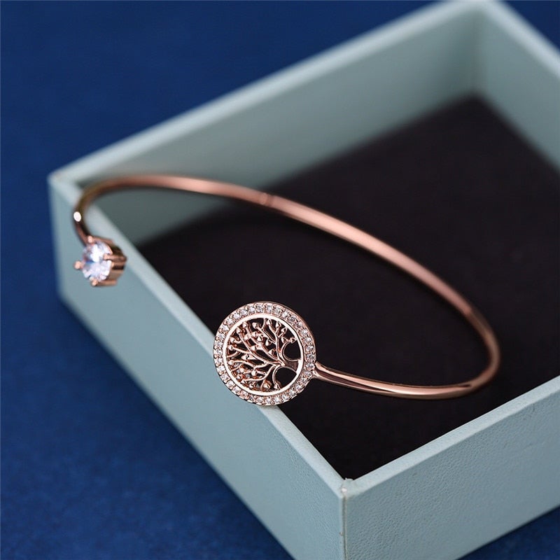 Classic Adjustable Tree of Life Bracelet – Gaia