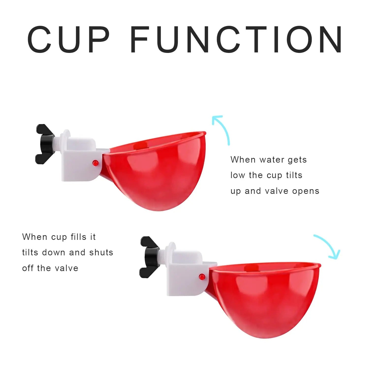 Set of 10 Chicken Drinkers – Practical and Efficient