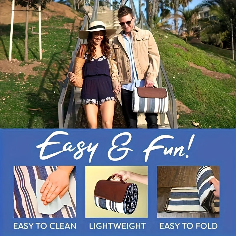 Outdoor Comfort Picnic Blanket – Large, Durable and Easy to Carry