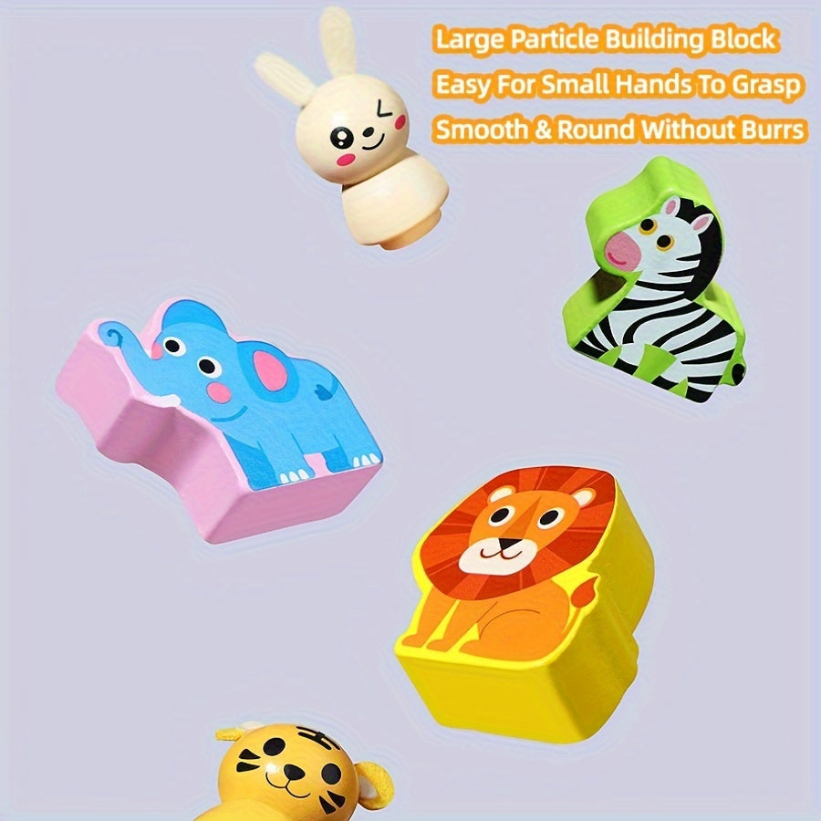 Educational Circus Animals Truck - For Creative Play and Learning