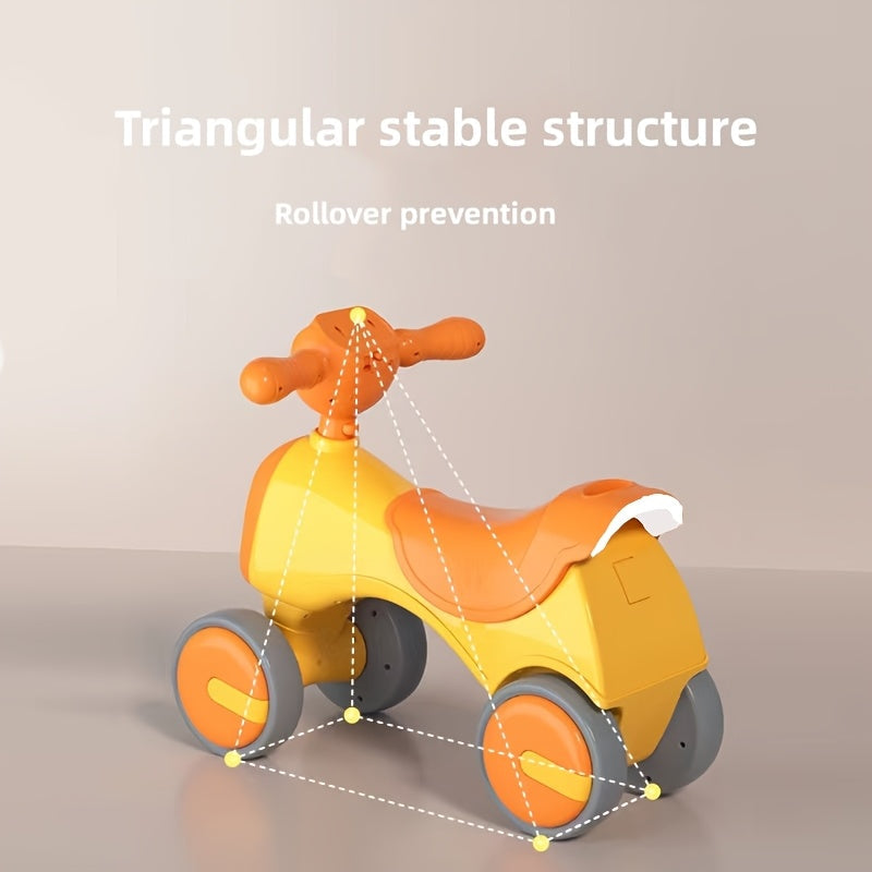 Stable Balance Bike for Children – Learning to Walk and Stand with Playful Colours and Safety